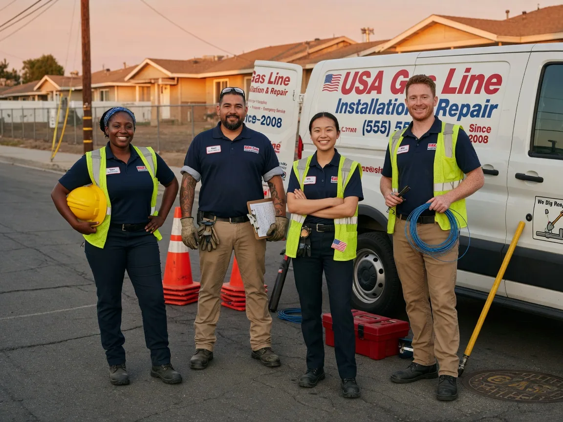 Gas Line Installation company in Briceville, TN